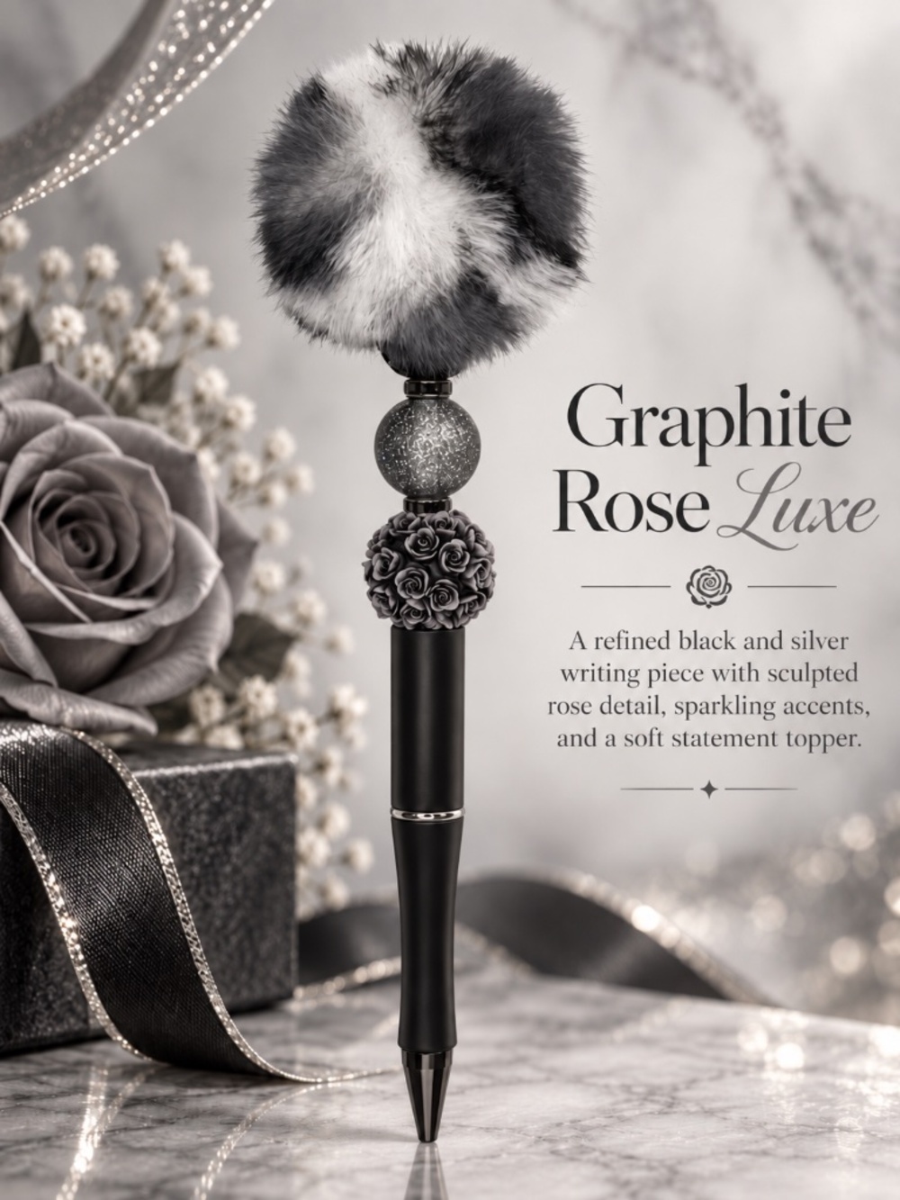 Graphite Rose Luxe Pen
